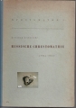Russische Chrestomathie, 1. Teil, Text, Steinitz, Stange