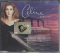 Celine Dion, My Heart will go on, Maxi CD