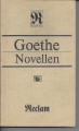 Goethe, Novellen, Reclam