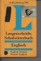 Langenscheidts Schulwörterbuch Englisch