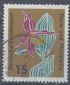 Mi-Nr-393-Flora-und-Philatelie-15-gestempelt