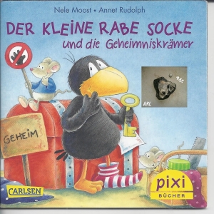 Der-kleine-Rabe-Socke-und-die-Geheimniskrmer-Nr-1737-Pixibuch-Minibuch