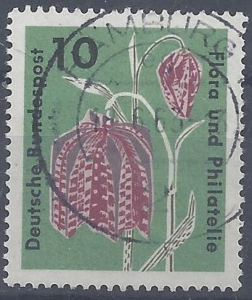 Mi-Nr-392-Flora-und-Philatelie-10-gestempelt