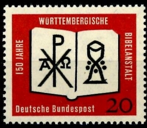 Mi-Nr-382-BRD-Bund-100-J-Wrttemberg-Bibelanstalt-20-ungestempelt