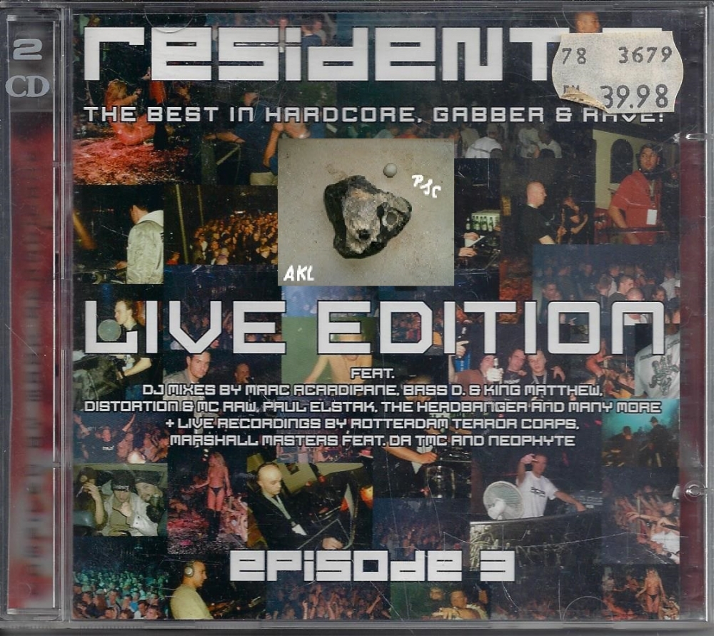 Bild 1 von Resident e, the best in hardcore, grabber and brave, CD