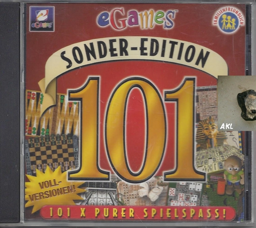 Bild 1 von Sonder Edition, eGames, 101 x purer Spielspass, Vollversion, CD