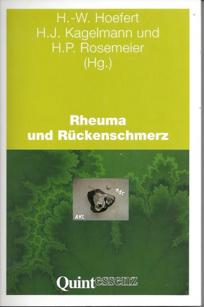 Bild 1 von Rheuma und Rückenschmerz, Hoefert, Quintessenz