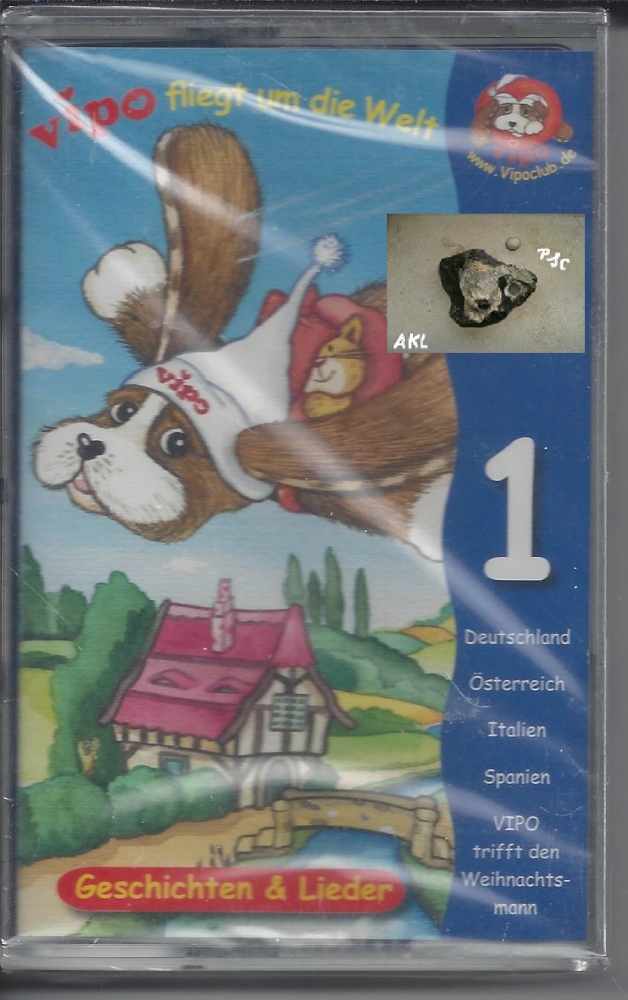 Bild 1 von Vipo fliegt um die Welt 1, Geschichten und Lieder, Musikkassette, MC