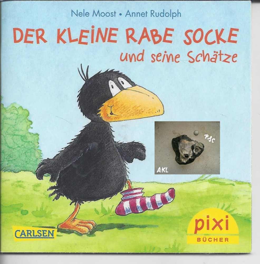 Bild 1 von Der kleine Rabe Socke und seine Schätze, Nr. 1736, Pixibuch, Minibuch