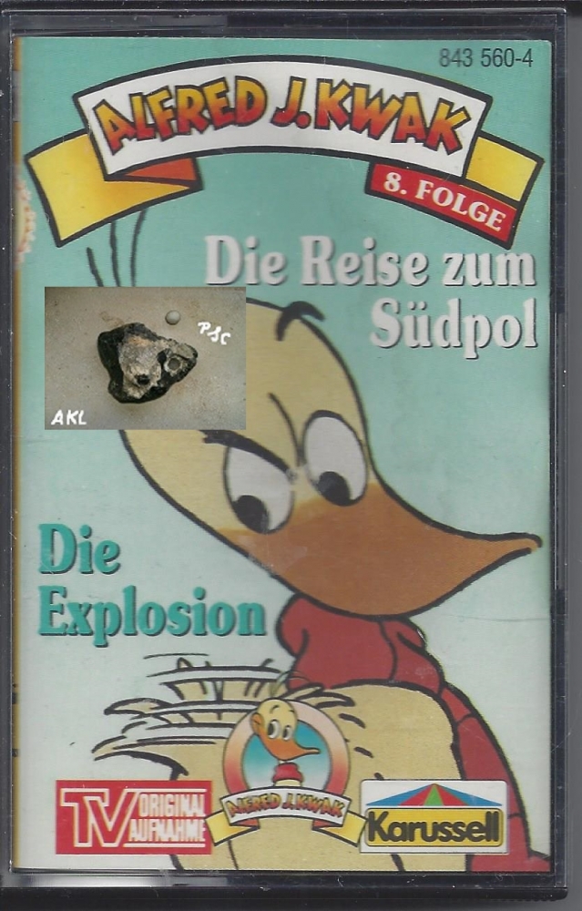 Bild 1 von Die Reise zum Südpol, Die Explosion, Alfred J. Kwak, 8. Folge, Kassette, MC