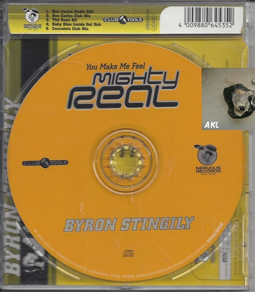 Bild 1 von Byron Stingily, You make me feal, mighty real, Maxi CD ✔️