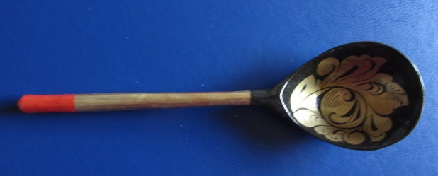 Bild 1 von russischer Holzlöffel 103987, russische Volkskunst, loschki