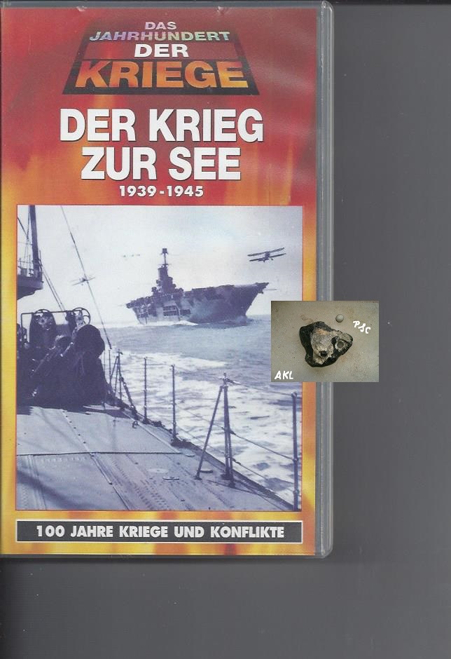 Bild 1 von Der Krieg zur See, Dokumentationsfilm, VHS