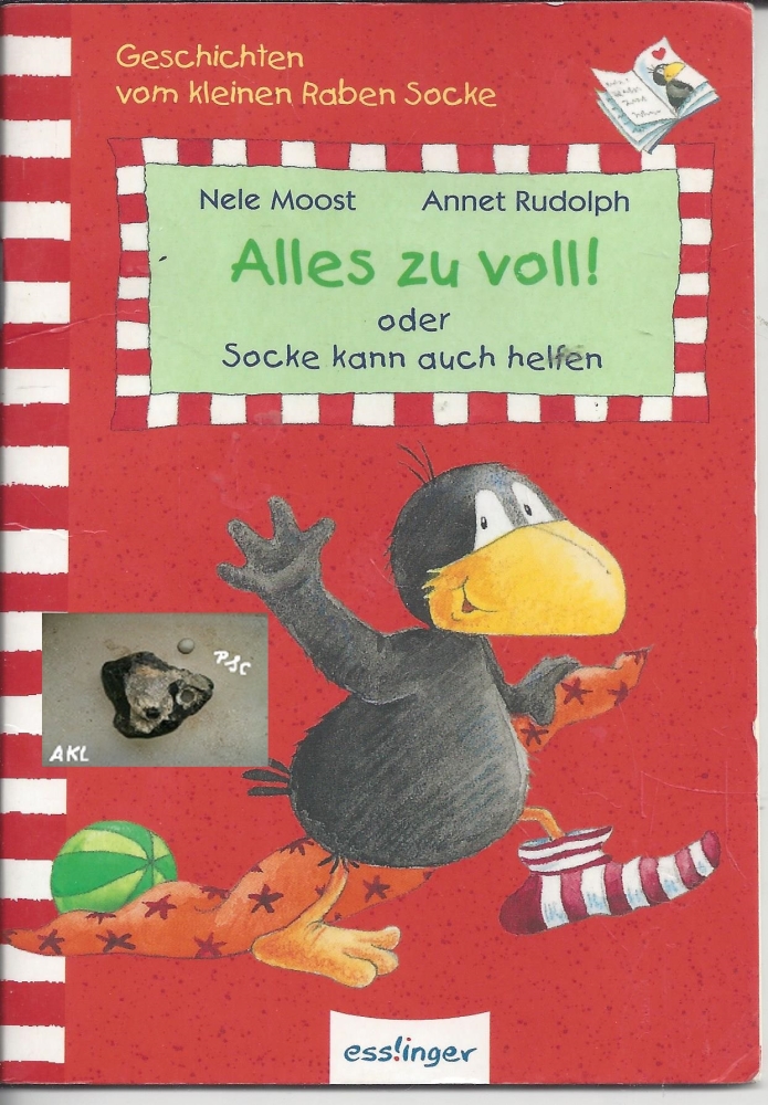Bild 1 von Alles zu voll oder Socke kann auch helfen, Raben Socke, Minibuch
