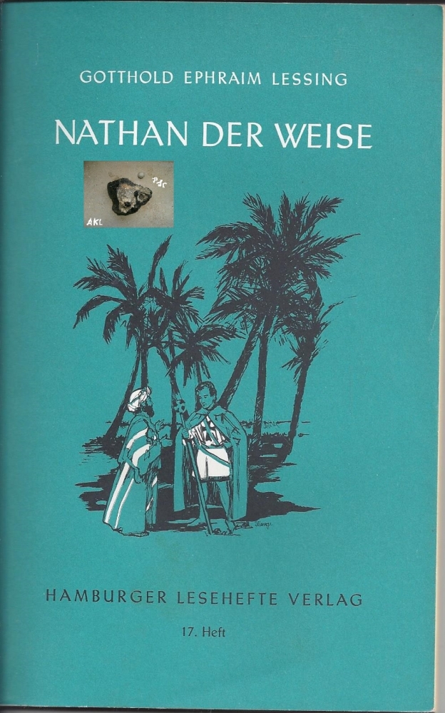 Bild 1 von Nathan der Weise, G. E. Lessing, Hamburger Lesehefte, Nr. 17