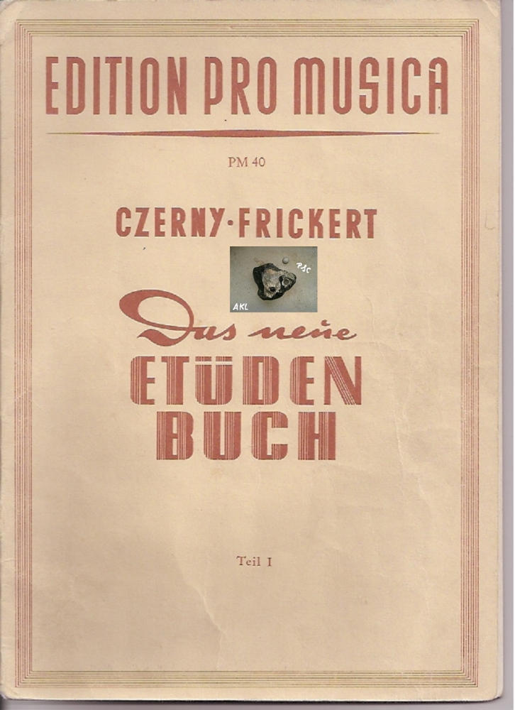 Bild 1 von Das neue Etüdenbuch, Teil 1, Czerny, Frickert