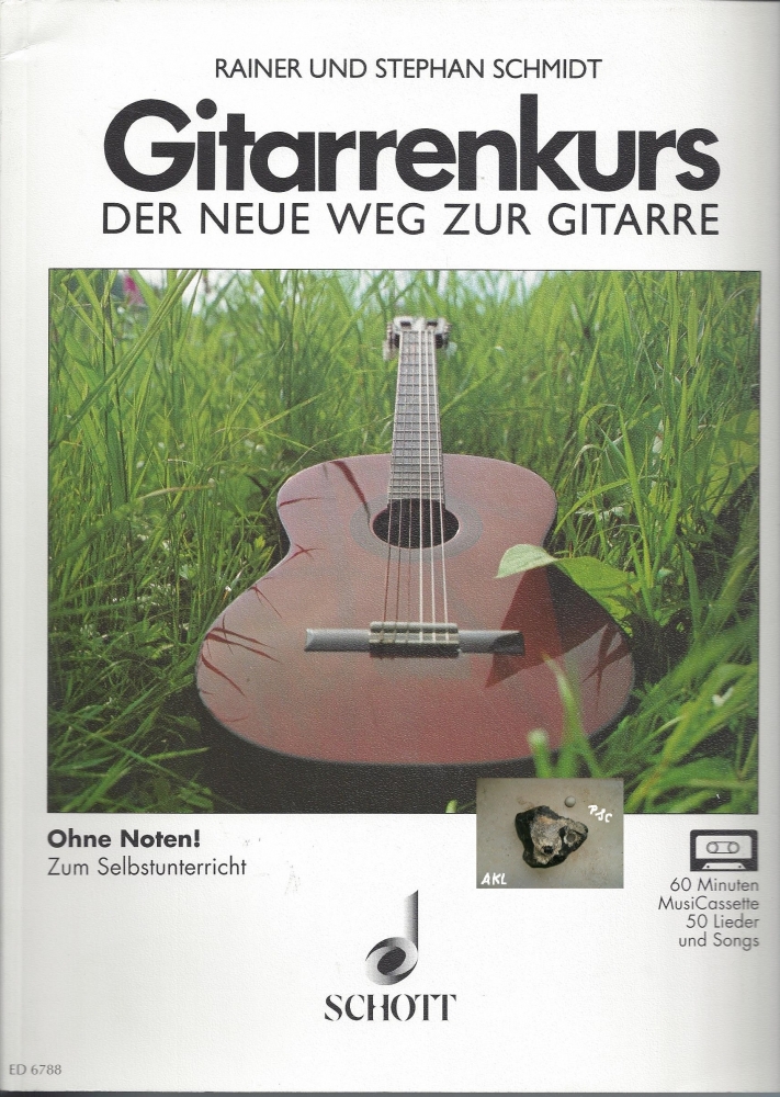 Bild 1 von Gitarrenkurs, der neue Weg zur Gitarre, Schmidt, Schott, mit MC
