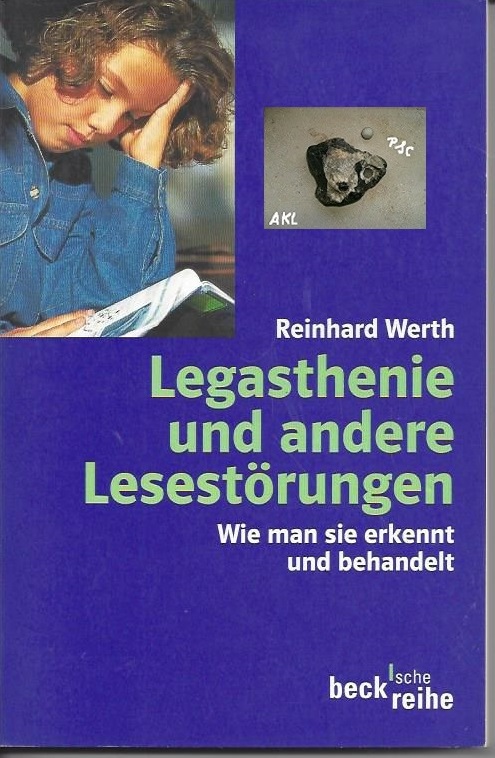 Bild 1 von Legasthenie und andere Lesestörungen, Reinhard Werth