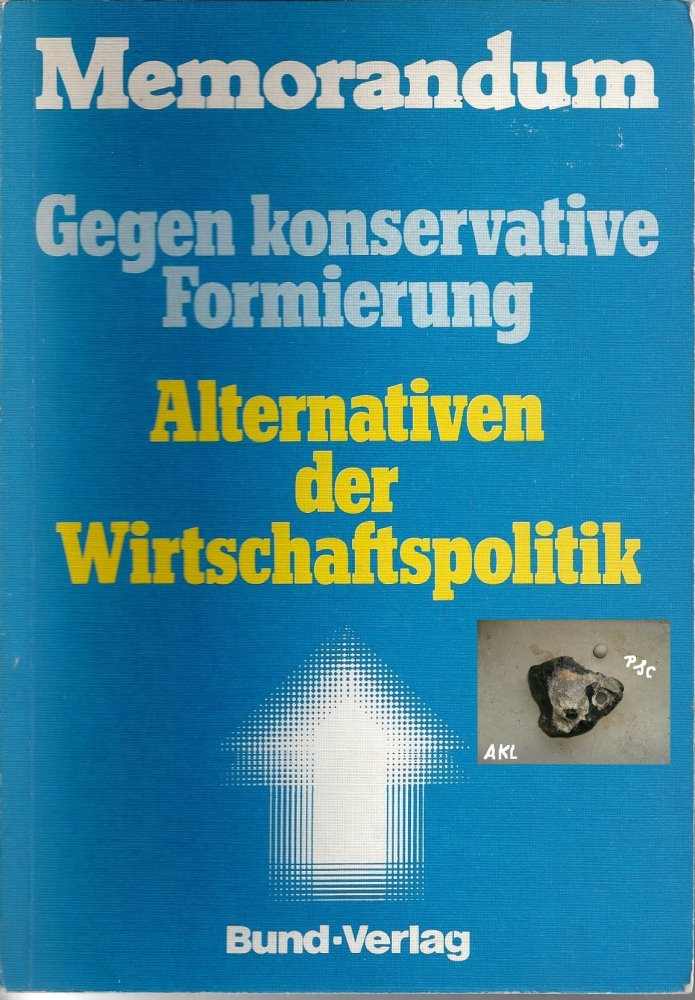 Bild 1 von Memorandum gegen konservative Formierung, Bund Verlag