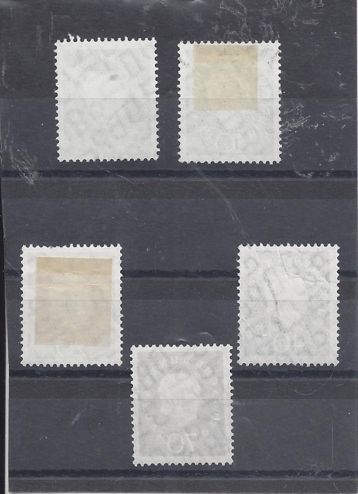 Bild 1 von Mi. Nr. 302-306, BRD, Bund, Jahr 1959, Freimarken, gest. V1a