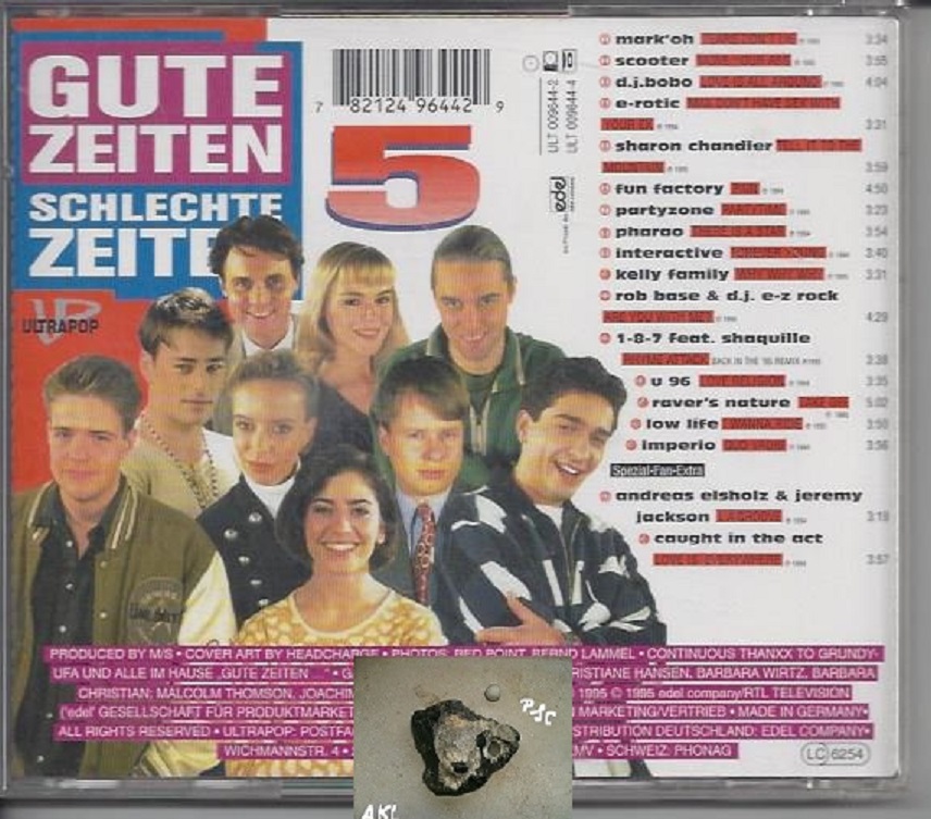 Bild 1 von Gute Zeiten schlechte Zeiten 5, Die Hits zur Serie, CD ✔️