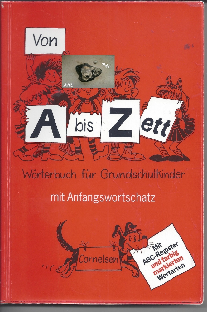 Bild 1 von Von A bis Zett, Wörterbuch für Grundschulkinder mit Anfangswortschatz