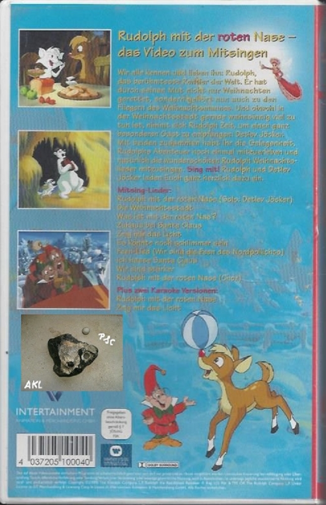Bild 1 von Rudolph mit der roten Nase, Die besten Songs zum Mitsingen, VHS