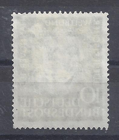 Bild 1 von Mi. Nr. 149, BRD, Bund, Jahr 1952, Weltbund 10, grün, gestempelt