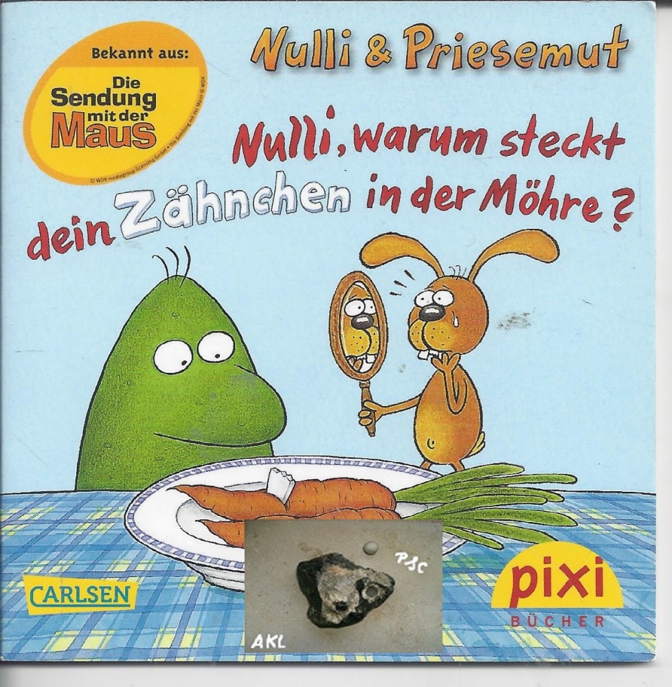Bild 1 von Nulli warum steckt dein Zähnchen in der Möhre, Nr. 1908, Pixibuch, Minibuch