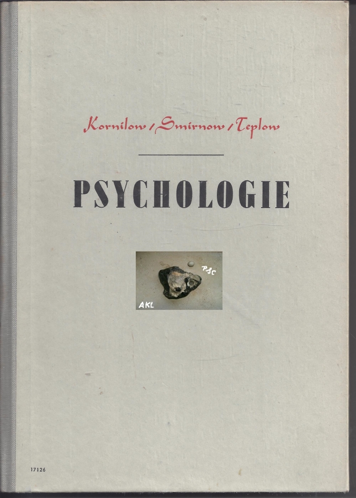 Bild 1 von Psychologie, Kornilow, Smirnow, Toplow