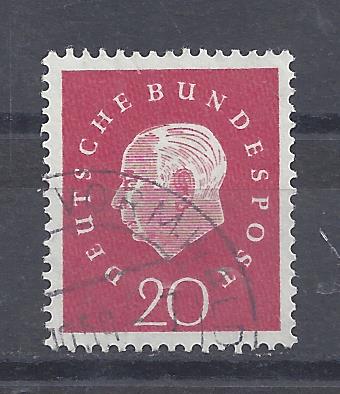 Bild 1 von Mi. Nr. 304, BRD, Bund, Jahr 1959, Freimarke, gestempelt, V1a