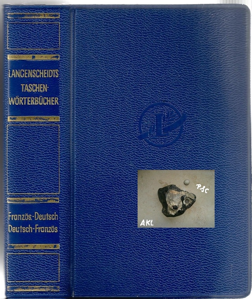 Bild 1 von Langenscheidts Taschenwörterbuch, Französisch Deutsch, blau