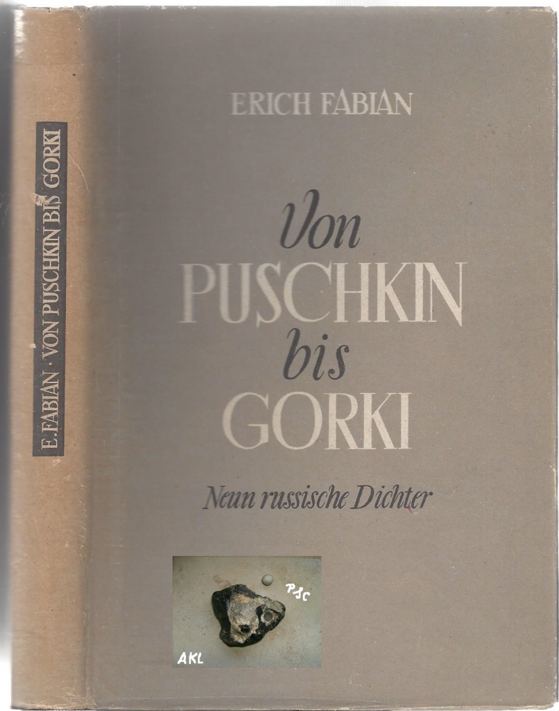Bild 1 von Von Puschkin bis Gorki, Neun russische Dichter, Erich Fabian ✔️