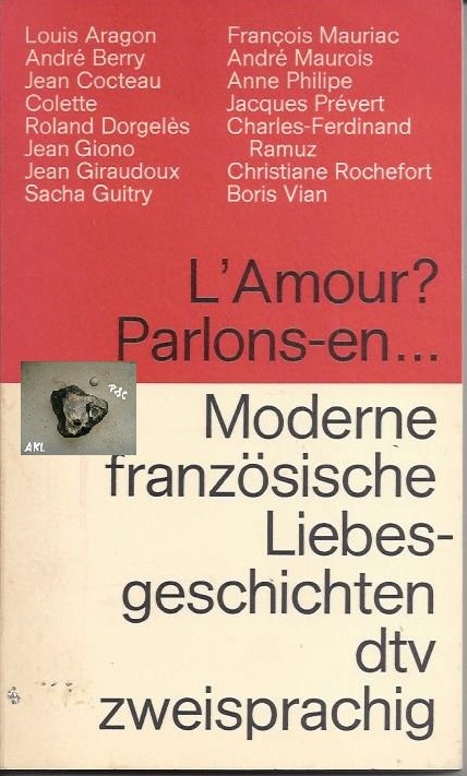 Bild 1 von Moderne französische Liebesgeschichten, französisch deutsch, dtv