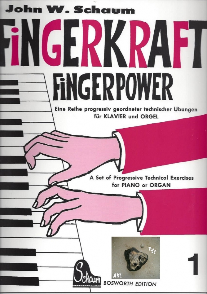 Bild 1 von Fingerkraft, Powerkraft 1,  für Klavier und Orgel