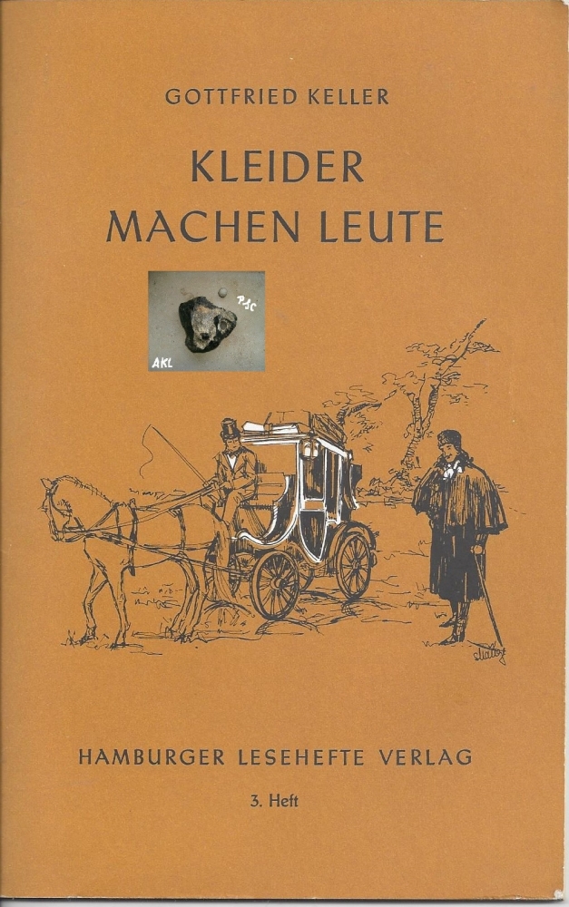 Bild 1 von Kleider machen Leute, Gottfried Keller, Hamburger Lesehefte, 3. Heft