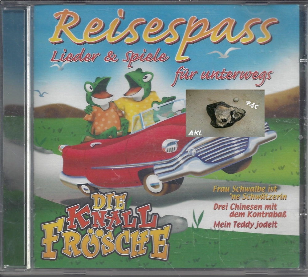 Bild 1 von Die Knallfrösche, Reisespass, Lieder und Spiele für unterwegs, CD