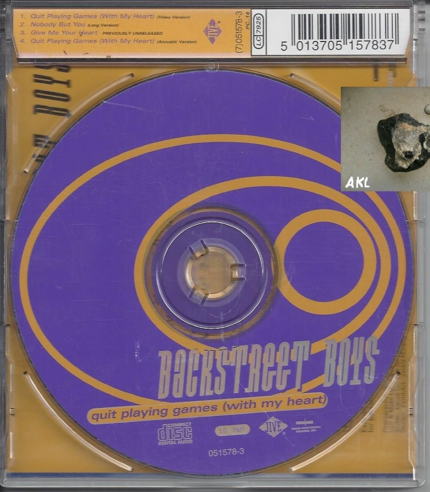Bild 1 von Backstreet boys, quite playing games, with my heart, Maxi CD ✔️