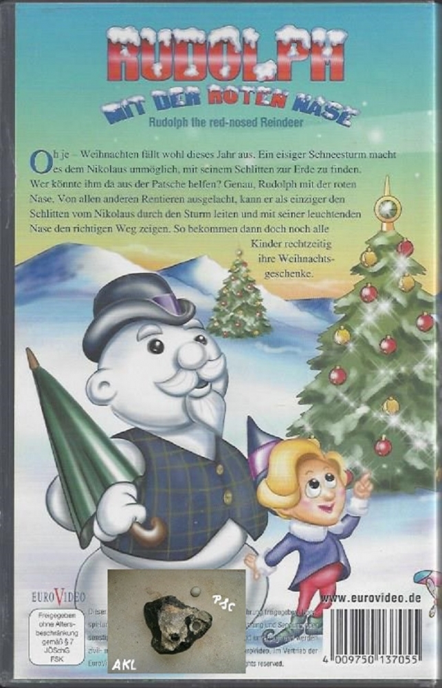 Bild 1 von Rudolph mit der roten Nase, Rudolph the red nosed rain reindeer, VHS