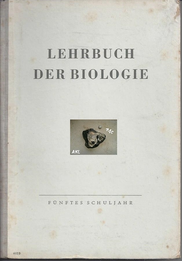 Bild 1 von Lehrbuch der Biologie, fünfte Schuljahr, Willi Lemke, Volk und Wissen ✔️