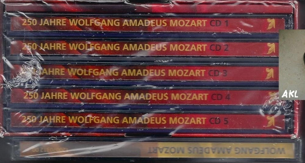 Bild 1 von 250 Jahre Wolfgang Amadeus Mozart, 6 CDs