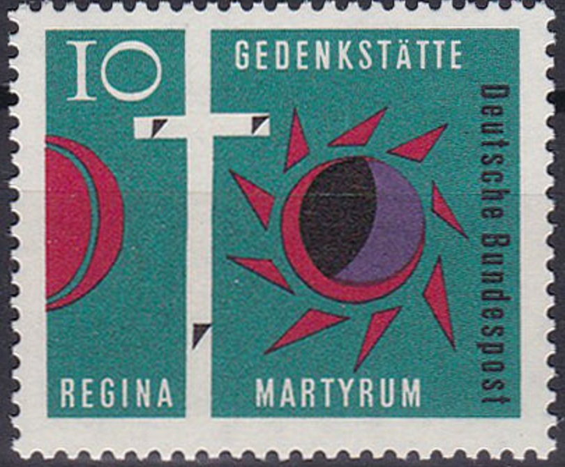 Bild 1 von Mi. Nr. 397, Gedenkstätte Regina Martyrum Berlin 10, Jahr 1963, ungestempelt