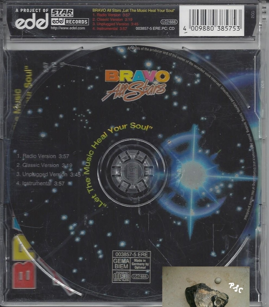 Bild 1 von Bravo all stars, Let the music heal your soul, Maxi CD