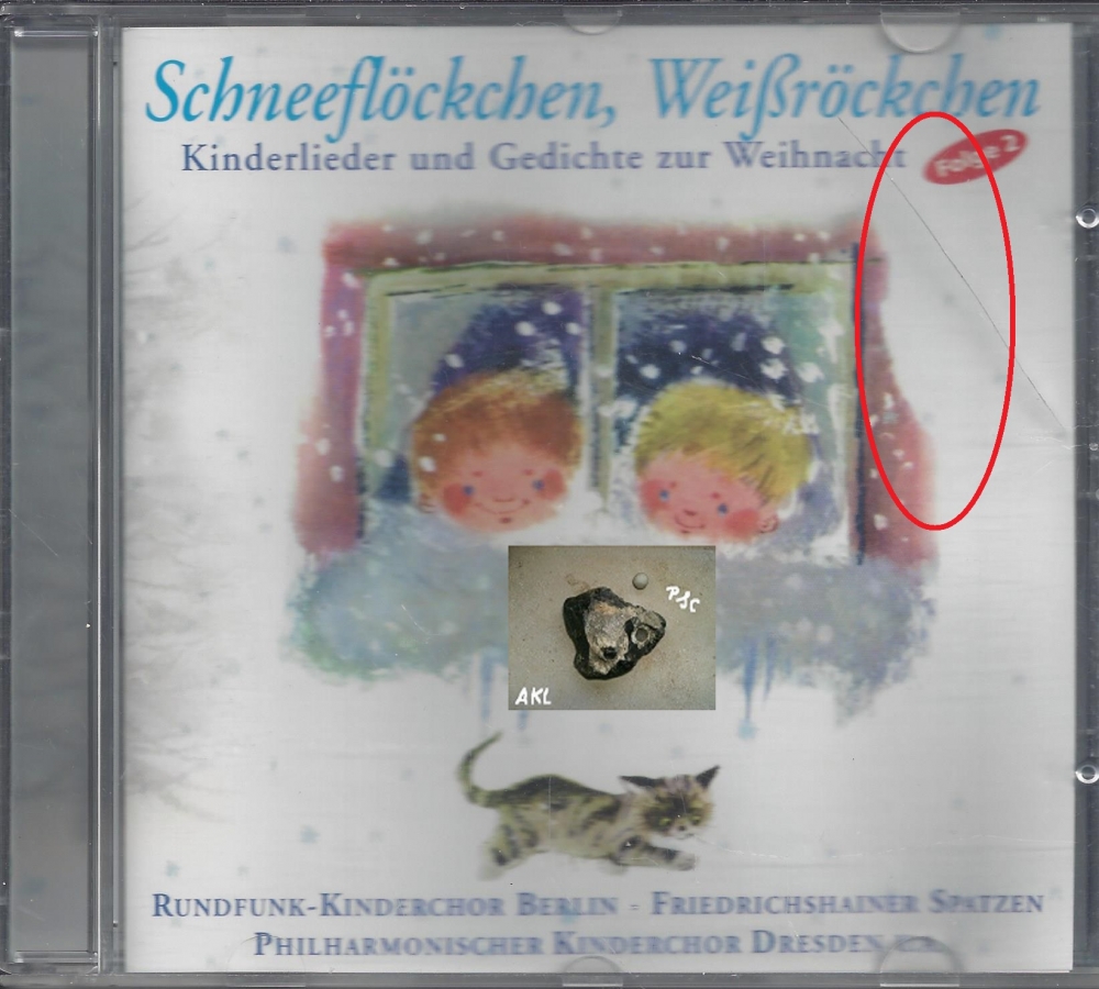 Bild 1 von Schneeflöckchen, Weißröckchen, Kinderlieder und Gedichte zur Weihnacht, CD
