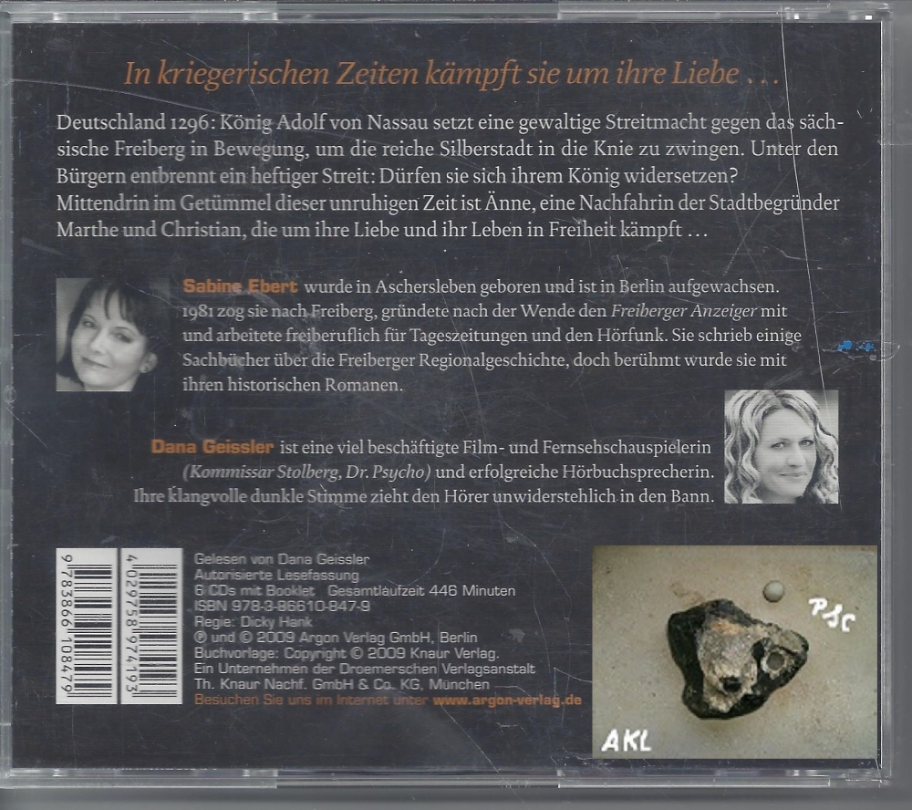 Bild 1 von Blut und Silber, Sabine Ebert, argon, Hörbuch 6 CD Box