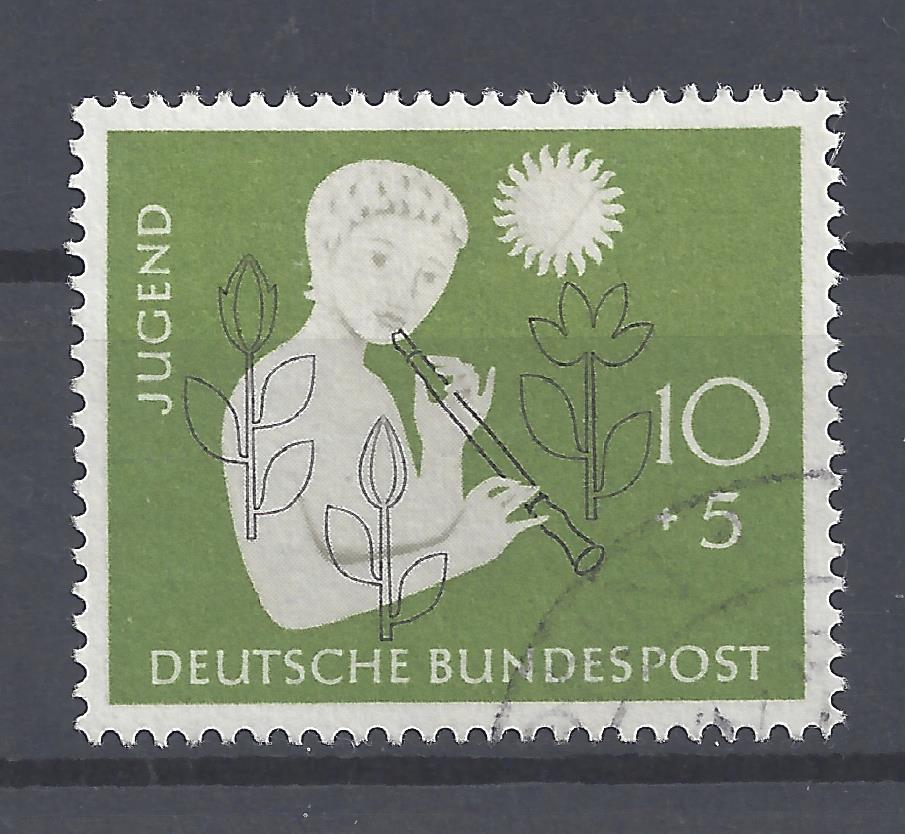 Bild 1 von Mi. Nr. 233, BRD, Bund, Jahr 1956, Jugend 10+5, gestempelt