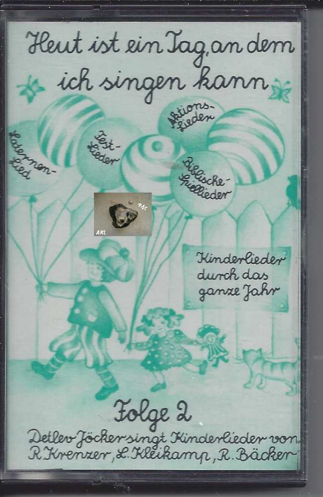 Bild 1 von Heut ist ein Tag an dem ich singen kann, grün, D. Jöcker, MC, Kassette