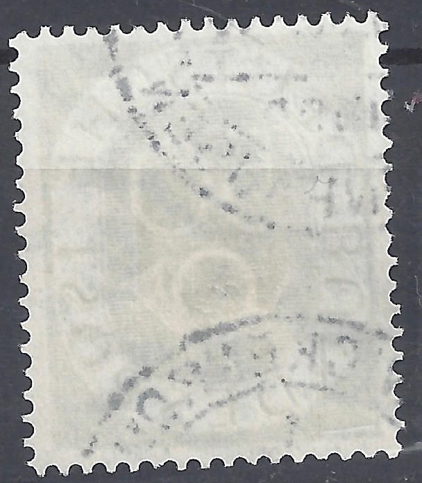 Bild 1 von Mi. Nr. 134, BRD, Bund, Jahr 1951, Posthorn 50, blaugrau, gestempelt
