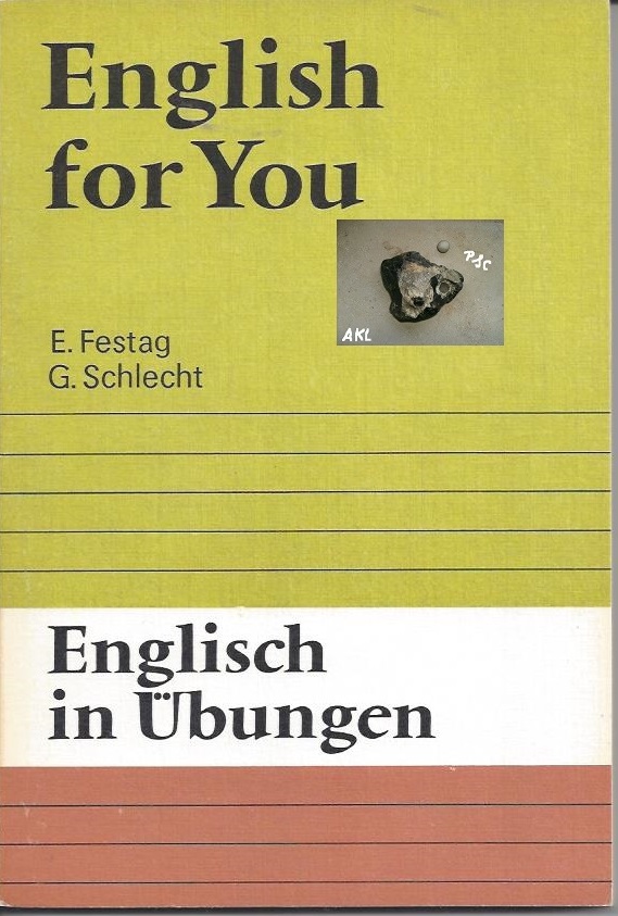 Bild 1 von English for You, Englisch in Übungen, E. Festag, G. Schlecht