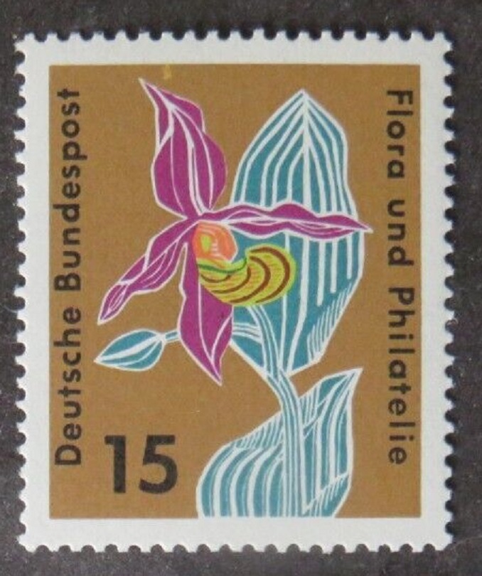 Bild 1 von Mi. Nr. 393, Briefmarkenausstellung Flora Philatelie 15, Jahr 1963, ungestempelt
